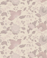 Sirpi Vittoria Rose Floral Wallpaper Italian Silk Covers about 56.4 square feet Italy Unpasted 25.2-in repeat, straight match 20.5-in by 33-ft long roll - My Fabric Connection - Sirpi Vittoria Rose Floral Wallpaper Italian Silk Covers about 56.4 square feet Italy Unpasted 25.2-in repeat, straight match 20.5-in by 33-ft long roll - My Fabric Connection -