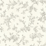 Chesapeake French Nightingale Taupe Floral Scroll Wallpaper Kindred Covers about 56.4 square feet United States Prepasted 20.5-in repeat, drop match 20.5-in by 33-ft long roll - My Fabric Connection - Chesapeake French Nightingale Taupe Floral Scroll Wallpaper Kindred Covers about 56.4 square feet United States Prepasted 20.5-in repeat, drop match 20.5-in by 33-ft long roll - My Fabric Connection -