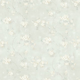 Chesapeake Braham Teal Floral Trail Wallpaper Kindred Covers about 56.4 square feet United States Prepasted 20.5-in repeat, straight match 20.5-in by 33-ft long roll - My Fabric Connection - Chesapeake Braham Teal Floral Trail Wallpaper Kindred Covers about 56.4 square feet United States Prepasted 20.5-in repeat, straight match 20.5-in by 33-ft long roll - My Fabric Connection -