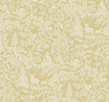 Chesapeake Alrick Mustard Forest Venture Wallpaper Kinfolk Covers about 60.8 square feet United States Prepasted 25.25-in repeat, straight match 27-in by 27-ft long roll - My Fabric Connection -