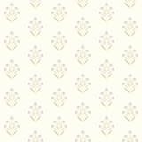Chesapeake Kova Yellow Floral Crest Wallpaper Kinfolk Covers about 56.4 square feet United States Prepasted 4.1-in repeat, straight match 20.5-in by 33-ft long roll - My Fabric Connection - Chesapeake Kova Yellow Floral Crest Wallpaper Kinfolk Covers about 56.4 square feet United States Prepasted 4.1-in repeat, straight match 20.5-in by 33-ft long roll - My Fabric Connection -