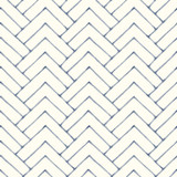 Chesapeake Oswin Navy Tiered Herringbone Wallpaper Kinfolk Covers about 56.4 square feet United States Prepasted 20.5-in repeat, straight match 20.5-in by 33-ft long roll - My Fabric Connection - Chesapeake Oswin Navy Tiered Herringbone Wallpaper Kinfolk Covers about 56.4 square feet United States Prepasted 20.5-in repeat, straight match 20.5-in by 33-ft long roll - My Fabric Connection -
