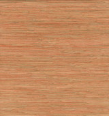 A-Street Prints Shuang Coral Handmade Grasscloth Wallpaper Loom Covers about 72 square feet China Unpasted No repeat, random match 36-in by 24-ft long roll - My Fabric Connection -