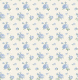 A-Street Prints Ikat Rose Blue Small Print Wallpaper LoveShackFancy Covers about 56.4 square feet United States Unpasted 20.5-in repeat, straight match 20.5-in by 33-ft long roll - My Fabric Connection - A-Street Prints Ikat Rose Blue Small Print Wallpaper LoveShackFancy Covers about 56.4 square feet United States Unpasted 20.5-in repeat, straight match 20.5-in by 33-ft long roll - My Fabric Connection -