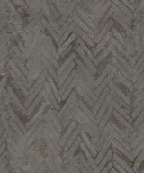 A-Street Prints Amesemi Dark Grey Distressed Herringbone Wallpaper Lumina Covers about 57.8 square feet China Unpasted 12.6-in repeat, drop match 21-in by 33-ft long roll - My Fabric Connection -