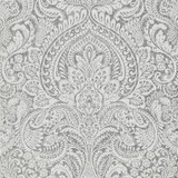 A-Street Prints Artemis Silver Floral Damask Wallpaper Lustre Covers about 57.5 square feet China Unpasted 25.2-in repeat, straight match 20.9-in by 33-ft long roll - My Fabric Connection - A-Street Prints Artemis Silver Floral Damask Wallpaper Lustre Covers about 57.5 square feet China Unpasted 25.2-in repeat, straight match 20.9-in by 33-ft long roll - My Fabric Connection -