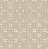 Brewster Charlemagne Links Pewter Trellis Wallpaper Medley Covers about 56.4 square feet China Unpasted 20.5-in repeat, straight match 20.5-in by 33-ft long roll - My Fabric Connection -