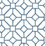 A-Street Prints Addis Blue Trellis Wallpaper Middleton Covers about 56.4 square feet Great Britain Unpasted 20.9-in repeat, straight match 20.5-in by 33-ft long roll - My Fabric Connection - A-Street Prints Addis Blue Trellis Wallpaper Middleton Covers about 56.4 square feet Great Britain Unpasted 20.9-in repeat, straight match 20.5-in by 33-ft long roll - My Fabric Connection -