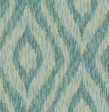 A-Street Prints Ethereal Green Ogee Wallpaper Moonlight Covers about 56.4 square feet Great Britain Unpasted 20.9-in repeat, straight match 20.5-in by 33-ft long roll - My Fabric Connection - A-Street Prints Ethereal Green Ogee Wallpaper Moonlight Covers about 56.4 square feet Great Britain Unpasted 20.9-in repeat, straight match 20.5-in by 33-ft long roll - My Fabric Connection -