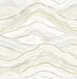A-Street Prints Dorea Champagne Striated Waves Wallpaper Mylos Covers about 56.4 square feet Great Britain Unpasted 20.9-in repeat, straight match 20.5-in by 33-ft long roll - My Fabric Connection - A-Street Prints Dorea Champagne Striated Waves Wallpaper Mylos Covers about 56.4 square feet Great Britain Unpasted 20.9-in repeat, straight match 20.5-in by 33-ft long roll - My Fabric Connection -