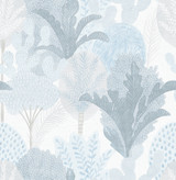 A-Street Prints Ari Blue Desert Oasis Wallpaper Pacifica Covers about 56.4 square feet Great Britain Unpasted 20.8-in repeat, straight match 20.5-in by 33-ft long roll - My Fabric Connection - A-Street Prints Ari Blue Desert Oasis Wallpaper Pacifica Covers about 56.4 square feet Great Britain Unpasted 20.8-in repeat, straight match 20.5-in by 33-ft long roll - My Fabric Connection -