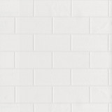 Brewster Galley White Subway Tile Paintable Wallpaper PaintWorks Covers about 57.5 square feet Germany Prepasted 6.3-in repeat, straight match 20.9-in by 33-ft long roll - My Fabric Connection - Brewster Galley White Subway Tile Paintable Wallpaper PaintWorks Covers about 57.5 square feet Germany Prepasted 6.3-in repeat, straight match 20.9-in by 33-ft long roll - My Fabric Connection -