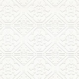 Brewster Brooklyn White Tin Paintable Wallpaper PaintWorks Covers about 57.5 square feet Germany Prepasted 5-in repeat, straight match 20.9-in by 33-ft long roll - My Fabric Connection - Brewster Brooklyn White Tin Paintable Wallpaper PaintWorks Covers about 57.5 square feet Germany Prepasted 5-in repeat, straight match 20.9-in by 33-ft long roll - My Fabric Connection -