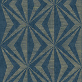 Advantage Monge Blue Geometric Wallpaper Radiance Covers about 57.5 square feet China Unpasted 20.9-in repeat, straight match 20.9-in by 33-ft long roll - My Fabric Connection - Advantage Monge Blue Geometric Wallpaper Radiance Covers about 57.5 square feet China Unpasted 20.9-in repeat, straight match 20.9-in by 33-ft long roll - My Fabric Connection -