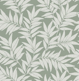 A-Street Prints Morris Green Leaf Wallpaper Revival Covers about 56.4 square feet Great Britain Unpasted 20.9-in repeat, straight match 20.5-in by 33-ft long roll - My Fabric Connection - A-Street Prints Morris Green Leaf Wallpaper Revival Covers about 56.4 square feet Great Britain Unpasted 20.9-in repeat, straight match 20.5-in by 33-ft long roll - My Fabric Connection -