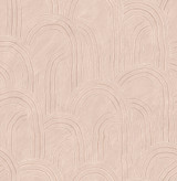 A-Street Prints Cabo Pink Rippled Arches Wallpaper Sarah + Ruby Covers about 56.4 square feet United States Unpasted 21-in repeat, straight match 20.5-in by 33-ft long roll - My Fabric Connection - A-Street Prints Cabo Pink Rippled Arches Wallpaper Sarah + Ruby Covers about 56.4 square feet United States Unpasted 21-in repeat, straight match 20.5-in by 33-ft long roll - My Fabric Connection -