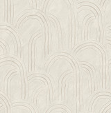 A-Street Prints Cabo Cream Rippled Arches Wallpaper Sarah + Ruby Covers about 56.4 square feet United States Unpasted 21-in repeat, straight match 20.5-in by 33-ft long roll - My Fabric Connection - A-Street Prints Cabo Cream Rippled Arches Wallpaper Sarah + Ruby Covers about 56.4 square feet United States Unpasted 21-in repeat, straight match 20.5-in by 33-ft long roll - My Fabric Connection -