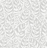 A-Street Prints Del Grey Grey Botanical Wallpaper Scott Living Covers about 56.4 square feet Great Britain Unpasted 20.8-in repeat, straight match 20.5-in by 33-ft long roll - My Fabric Connection - A-Street Prints Del Grey Grey Botanical Wallpaper Scott Living Covers about 56.4 square feet Great Britain Unpasted 20.8-in repeat, straight match 20.5-in by 33-ft long roll - My Fabric Connection -