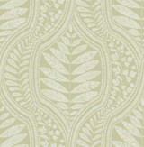 A-Street Prints Juno Green Ogee Wallpaper Scott Living Covers about 56.4 square feet Great Britain Unpasted 20.8-in repeat, straight match 20.5-in by 33-ft long roll - My Fabric Connection - A-Street Prints Juno Green Ogee Wallpaper Scott Living Covers about 56.4 square feet Great Britain Unpasted 20.8-in repeat, straight match 20.5-in by 33-ft long roll - My Fabric Connection -