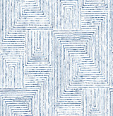 A-Street Prints Merritt Indigo Geometric Wallpaper Scott Living Covers about 56.4 square feet Great Britain Unpasted 20.8-in repeat, straight match 20.5-in by 33-ft long roll - My Fabric Connection - A-Street Prints Merritt Indigo Geometric Wallpaper Scott Living Covers about 56.4 square feet Great Britain Unpasted 20.8-in repeat, straight match 20.5-in by 33-ft long roll - My Fabric Connection -