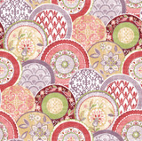 A-Street Prints Laguna Pink Plate Wallpaper Solstice Covers about 56.4 square feet Great Britain Unpasted 20.9-in repeat, straight match 20.5-in by 33-ft long roll - My Fabric Connection - A-Street Prints Laguna Pink Plate Wallpaper Solstice Covers about 56.4 square feet Great Britain Unpasted 20.9-in repeat, straight match 20.5-in by 33-ft long roll - My Fabric Connection -