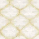 A-Street Prints Zanzibar Gold Shibori Wallpaper Solstice Covers about 56.4 square feet Great Britain Unpasted 20.9-in repeat, straight match 20.5-in by 33-ft long roll - My Fabric Connection -