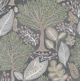 Advantage Kiah Grey Forest Wallpaper Splash Covers about 56.4 square feet Great Britain Unpasted 20.9-in repeat, straight match 20.5-in by 33-ft long roll - My Fabric Connection - Advantage Kiah Grey Forest Wallpaper Splash Covers about 56.4 square feet Great Britain Unpasted 20.9-in repeat, straight match 20.5-in by 33-ft long roll - My Fabric Connection -