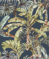 Advantage Calle Blue Tropical Wallpaper Splash Covers about 57.5 square feet Germany Unpasted 12.6-in repeat, drop match 20.9-in by 33-ft long roll - My Fabric Connection - Advantage Calle Blue Tropical Wallpaper Splash Covers about 57.5 square feet Germany Unpasted 12.6-in repeat, drop match 20.9-in by 33-ft long roll - My Fabric Connection -