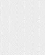 Advantage Hartley Light Grey Geo Wallpaper Splash Covers about 57.5 square feet France Unpasted 12.6-in repeat, straight match 20.9-in by 33-ft long roll - My Fabric Connection -