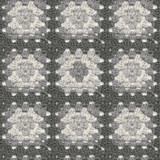 Chesapeake Maud Grey Crochet Geometric Wallpaper Thoreau Covers about 56.4 square feet United States Prepasted 20.5-in repeat, straight match 20.5-in by 33-ft long roll - My Fabric Connection -