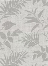 Warner Chandler Light Grey Botanical Faux Grasscloth Wallpaper Warner Textures IX 2754 Main Street Covers about 60.8 square feet United States Unpasted 20.5-in repeat, drop match 27-in by 27-ft long roll - My Fabric Connection -