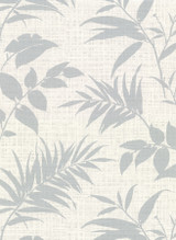 Warner Chandler Off White Botanical Faux Grasscloth Wallpaper Warner Textures IX 2754 Main Street Covers about 60.8 square feet United States Unpasted 20.5-in repeat, drop match 27-in by 27-ft long roll - My Fabric Connection -