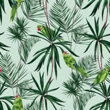 ohpopsi Pebbles Mint Paradise Wallpaper Wild Covers about 54.2 square feet Great Britain Unpasted 19.7-in repeat, straight match 19.7-in by 33-ft long roll - My Fabric Connection - ohpopsi Pebbles Mint Paradise Wallpaper Wild Covers about 54.2 square feet Great Britain Unpasted 19.7-in repeat, straight match 19.7-in by 33-ft long roll - My Fabric Connection -