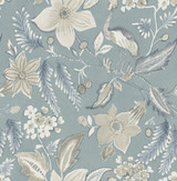 A-Street Prints Crestwood Sky Blue Crowned Crane Wallpaper Scott Living III Covers about 56.4 square feet Great Britain Unpasted 20.9-in repeat, straight match 20.5-in by 33-ft long roll - My Fabric Connection - A-Street Prints Crestwood Sky Blue Crowned Crane Wallpaper Scott Living III Covers about 56.4 square feet Great Britain Unpasted 20.9-in repeat, straight match 20.5-in by 33-ft long roll - My Fabric Connection -