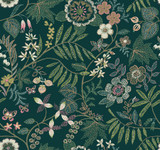 A-Street Prints Marilyn Green Floral Trail Wallpaper Scott Living III Covers about 60.8 square feet United States Unpasted 25.25-in repeat, straight match 27-in by 27-ft long roll - My Fabric Connection - A-Street Prints Marilyn Green Floral Trail Wallpaper Scott Living III Covers about 60.8 square feet United States Unpasted 25.25-in repeat, straight match 27-in by 27-ft long roll - My Fabric Connection -