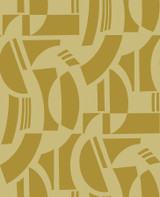 A-Street Prints Carter Gold Geometric Flock Wallpaper Scott Living III Covers about 56.4 square feet Great Britain Unpasted 25.25-in repeat, straight match 20.5-in by 33-ft long roll - My Fabric Connection - A-Street Prints Carter Gold Geometric Flock Wallpaper Scott Living III Covers about 56.4 square feet Great Britain Unpasted 25.25-in repeat, straight match 20.5-in by 33-ft long roll - My Fabric Connection -