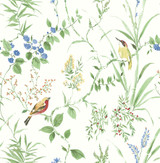 Chesapeake Imperial Garden Green Botanical Wallpaper Wildflower Covers about 56.4 square feet Great Britain Unpasted 20.9-in repeat, straight match 20.5-in by 33-ft long roll - My Fabric Connection - Chesapeake Imperial Garden Green Botanical Wallpaper Wildflower Covers about 56.4 square feet Great Britain Unpasted 20.9-in repeat, straight match 20.5-in by 33-ft long roll - My Fabric Connection -