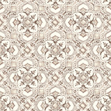 Chesapeake Marjoram Blush Floral Tile Wallpaper Wildflower Covers about 56.4 square feet United States Prepasted 20.5-in repeat, straight match 20.5-in by 33-ft long roll - My Fabric Connection -