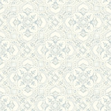 Chesapeake Marjoram Light Blue Floral Tile Wallpaper Wildflower Covers about 56.4 square feet United States Prepasted 20.5-in repeat, straight match 20.5-in by 33-ft long roll - My Fabric Connection - Chesapeake Marjoram Light Blue Floral Tile Wallpaper Wildflower Covers about 56.4 square feet United States Prepasted 20.5-in repeat, straight match 20.5-in by 33-ft long roll - My Fabric Connection -