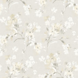 Chesapeake Azalea Neutral Floral Branches Wallpaper Wildflower Covers about 56.4 square feet United States Prepasted 20.5-in repeat, straight match 20.5-in by 33-ft long roll - My Fabric Connection - Chesapeake Azalea Neutral Floral Branches Wallpaper Wildflower Covers about 56.4 square feet United States Prepasted 20.5-in repeat, straight match 20.5-in by 33-ft long roll - My Fabric Connection -