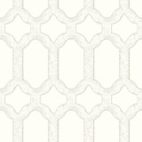 Chesapeake Chervil White Trellis Wallpaper Wildflower Covers about 56.4 square feet United States Prepasted 20.5-in repeat, straight match 20.5-in by 33-ft long roll - My Fabric Connection - Chesapeake Chervil White Trellis Wallpaper Wildflower Covers about 56.4 square feet United States Prepasted 20.5-in repeat, straight match 20.5-in by 33-ft long roll - My Fabric Connection -