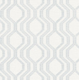 A-Street Prints Burton Silver Modern Ogee Wallpaper Solace Covers about 56.4 square feet Great Britain Unpasted 20.86-in repeat, straight match 20.5-in by 33-ft long roll - My Fabric Connection - A-Street Prints Burton Silver Modern Ogee Wallpaper Solace Covers about 56.4 square feet Great Britain Unpasted 20.86-in repeat, straight match 20.5-in by 33-ft long roll - My Fabric Connection -