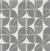 A-Street Prints Baxter Charcoal Semicircle Mosaic Wallpaper Solace Covers about 56.4 square feet Great Britain Unpasted 20.86-in repeat, straight match 20.5-in by 33-ft long roll - My Fabric Connection - A-Street Prints Baxter Charcoal Semicircle Mosaic Wallpaper Solace Covers about 56.4 square feet Great Britain Unpasted 20.86-in repeat, straight match 20.5-in by 33-ft long roll - My Fabric Connection -