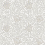 A-Street Prints Anemone Dove Floral Trail Wallpaper Hidden Treasures Covers about 57.5 square feet Sweden Unpasted 10.4-in repeat, straight match 20.9-in by 33-ft long roll - My Fabric Connection -