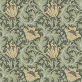 A-Street Prints Anemone Moss Floral Trail Wallpaper Hidden Treasures Covers about 57.5 square feet Sweden Unpasted 10.4-in repeat, straight match 20.9-in by 33-ft long roll - My Fabric Connection - A-Street Prints Anemone Moss Floral Trail Wallpaper Hidden Treasures Covers about 57.5 square feet Sweden Unpasted 10.4-in repeat, straight match 20.9-in by 33-ft long roll - My Fabric Connection -