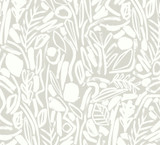 ohpopsi Verdure Stone Painted Botanical Wallpaper Glasshouse Covers about 54.2 square feet Great Britain Unpasted 39.7-in repeat, half drop match 19.7-in by 33-ft long roll - My Fabric Connection -