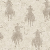 Chesapeake Stockman Silhouette Light Grey Wallpaper Yellowstone Covers about 56.4 square feet United States Prepasted 20.5-in repeat, half drop match 20.5-in by 33-ft long roll - My Fabric Connection - Chesapeake Stockman Silhouette Light Grey Wallpaper Yellowstone Covers about 56.4 square feet United States Prepasted 20.5-in repeat, half drop match 20.5-in by 33-ft long roll - My Fabric Connection -