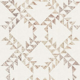 Chesapeake Scrap Quilt Brown Wallpaper Yellowstone Covers about 56.4 square feet United States Prepasted 20.5-in repeat, straight match 20.5-in by 33-ft long roll - My Fabric Connection - Chesapeake Scrap Quilt Brown Wallpaper Yellowstone Covers about 56.4 square feet United States Prepasted 20.5-in repeat, straight match 20.5-in by 33-ft long roll - My Fabric Connection -