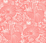 A-Street Prints Idalia Coral Floral Flamingo Wallpaper Whimsy Covers about 60.8 square feet United States Unpasted 25.25-in repeat, straight match 27-in by 27-ft long roll - My Fabric Connection - A-Street Prints Idalia Coral Floral Flamingo Wallpaper Whimsy Covers about 60.8 square feet United States Unpasted 25.25-in repeat, straight match 27-in by 27-ft long roll - My Fabric Connection -
