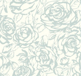 A-Street Prints Nelda Light Blue Rose Wallpaper Whimsy Covers about 60.8 square feet United States Unpasted 25.25-in repeat, drop match 27-in by 27-ft long roll - My Fabric Connection - A-Street Prints Nelda Light Blue Rose Wallpaper Whimsy Covers about 60.8 square feet United States Unpasted 25.25-in repeat, drop match 27-in by 27-ft long roll - My Fabric Connection -